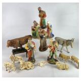 Vintage Nativity Pieces - Made in Western Germany