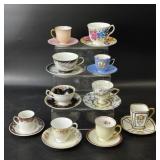 Selection of Cups & Saucers - Crown Trent & More