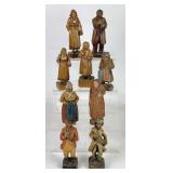 Assortment of Vintage Wood Figurines - Toriart &