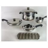 Revere Ware Copper Bottom, Saladmaster & Cast Iron