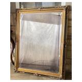 4 FT x 3 FT Gilt Framed Beveled Mirror
