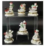 Franklin Mint Coca-Cola Hinged Trinket Boxes