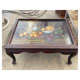 Vintage Handpainted Tray Top Style Table