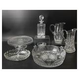 Assortment of Crystal & Cut Glass