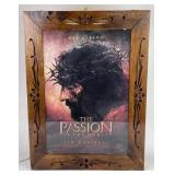 Lighted Wooden Framed 'The Passion of the Christ'