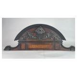 Ornate Carved Wood Pediment