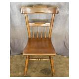 19th Century Solid Maple Accent Chair