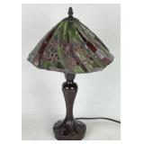 Tiffany Style Stained & Textured Shade Lamp