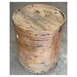 Vintage Wooden Barrel