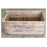 Vintage Wooden Handmade Shipping Crate