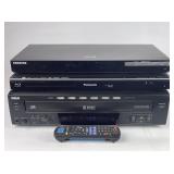 Panasonic & Samsung Blu-Ray Disc and RCA 5 Disc