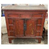 Antique Chinese Style Wooden Two Door Cabinet