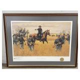 'Custer at Hanover' by Dale Gallon - Signed &