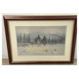'In the Land of Blackfeet' by G. Harvey - Signed