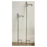Metal Shepherd's Hook Plant Hooks