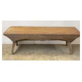 4 FT Wooden Bench