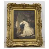 Gilt Wood Framed D. Maclise RA Print