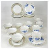 Assortment of Cups and Saucers