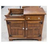 Wooden Vintage Dry Sink Cabinet
