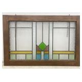 Leaded Stained Glass Window