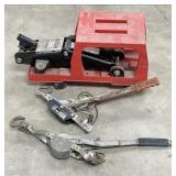 Sears Hydraulic Floor Jack & Winches