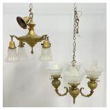 Brass and Metal Chandeliers