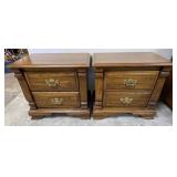 Two Drawer Nightstands