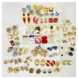 Assortment of Vintage Clip on Earrings