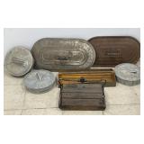 Galvanized Metal Lids, Metal Tray & More