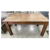 Rustic Farmhouse Style Wood Table