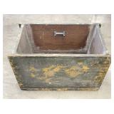 Rustic Large Wooden Bin