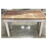 Solid Wood Farmhouse Style Work Table