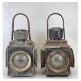 Antique Railway Signal Lanterns