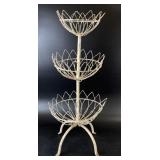 Welded Wire 3 Tier Basket Stand