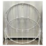 Full Antique Wedding Ring Cast Iron Bed