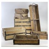 Vintage Inspired Brick Molds & Crates