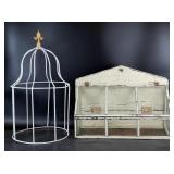 Decorative Metal Topiary Frame & Conservatory