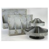 Galvanized Metal Industrial Storage