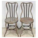 Industrial Metal Soda Fountain Chair