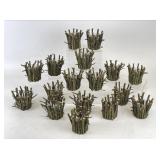 Rustic Twig Art Candle Holders