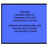 Pickup in Conroe, Friday, 4/24, or Shipping