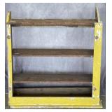 Rustic Farmhouse Painted Wood Shelf