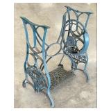 Antique Cast Iron Montgomery Ward Treadle Base
