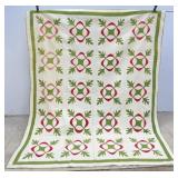 Antique Oak Leaf & Reel Quilt