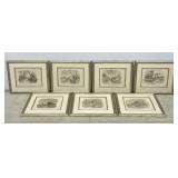 Framed Landscape Prints w/ Quotes