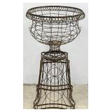 French Inspired Wire Urn Planter