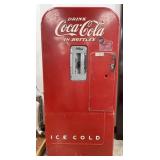 1950s Coca Cola Model Vendo 39 Vending Machine