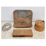 Vintage Copper Fish Poacher & More