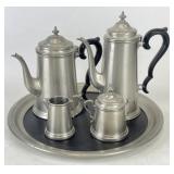 International Pewter Tea & Coffee Set