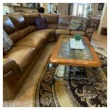 Gamma Arredamenti International Leather Sectional